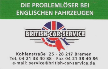 Wir vertsehen was von ENGLISCHEN AUTOS